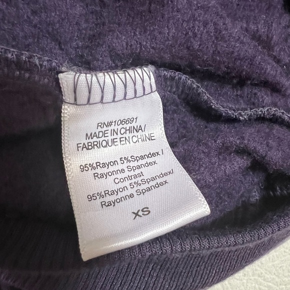 Young Fabulous & Broke Juliette Ombre Peach Purple Crewneck Sweatshirt Size XS - Picture 6 of 8